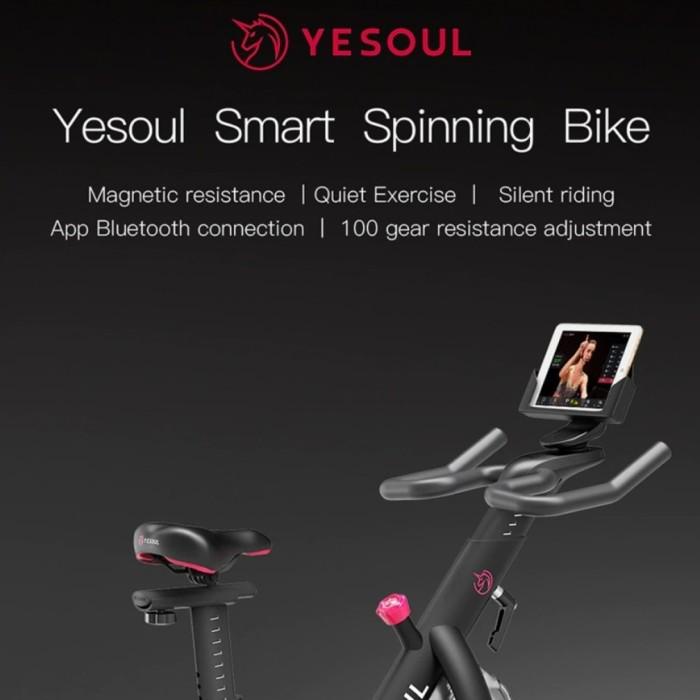 Yesoul S3 Home Smart Spinning Bike - Alat Fitness Sepeda Indoor - Garansi Resmi 1 Tahun