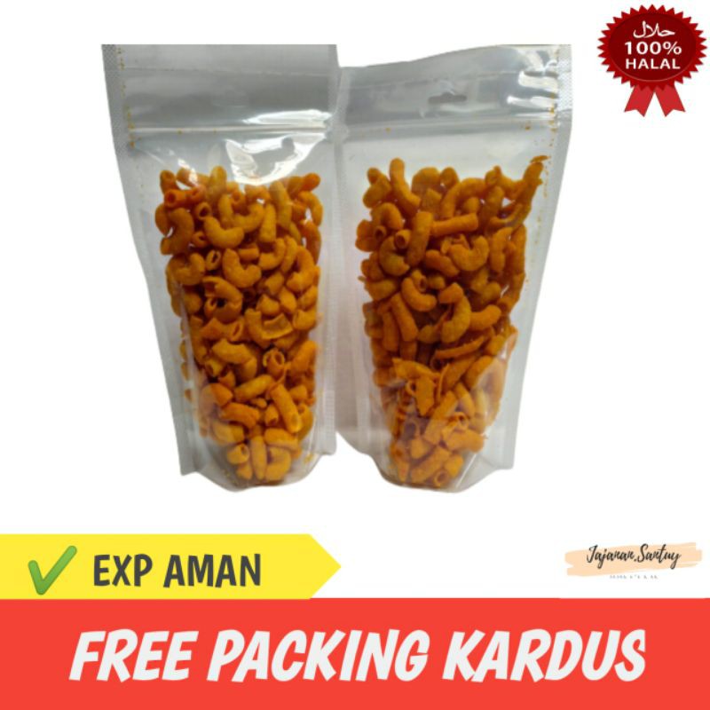 

MAKARONI PIPA JAGUNG MANIS 100 GRAM KEMASAN POUCH 12×20