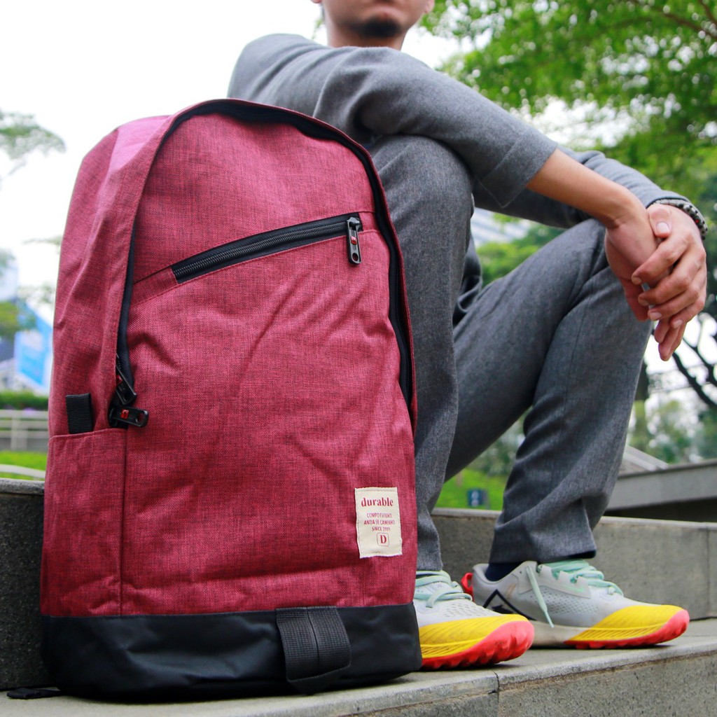 Tas Ransel Laptop - Backpack Laptop 14 Inch Travel Casual Elegan Kekinian Multifungsi Pria Wanita