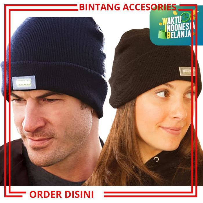 W983 KUPLUK LAMPU TOPI KUPLUK PRIA KUPLUK POLAR BALACLAVA MASKER SCARF PASHION PIA TOPI KUPLUK