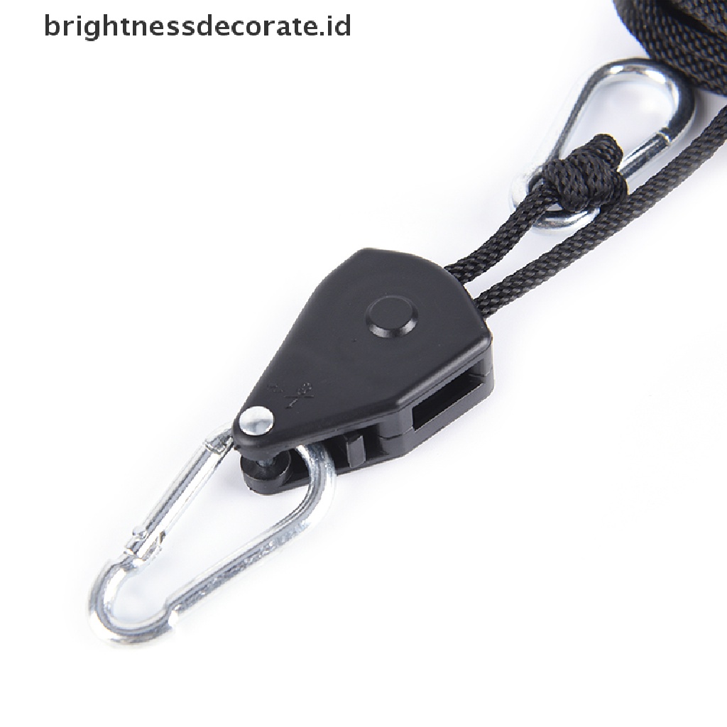 (Birth) 2pcs / Pak Tali Ratchet Reflektor 1 / 8 &quot;Untuk Lampu Pertumbuhan Tanaman