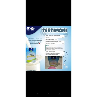 

susu kambing etawa Gomilku Sr12 ORI 100%