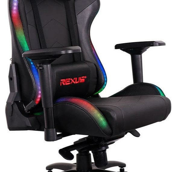 REXUS RGC103 Gaming Chair RGB Edition RGC-103 | Kursi Gaming RGC-103