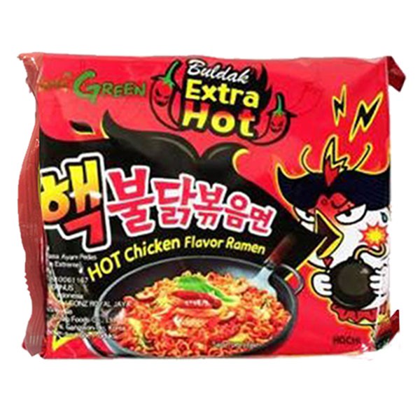 

Samyang Extra Hot Chicken Flavor Ramen 140G