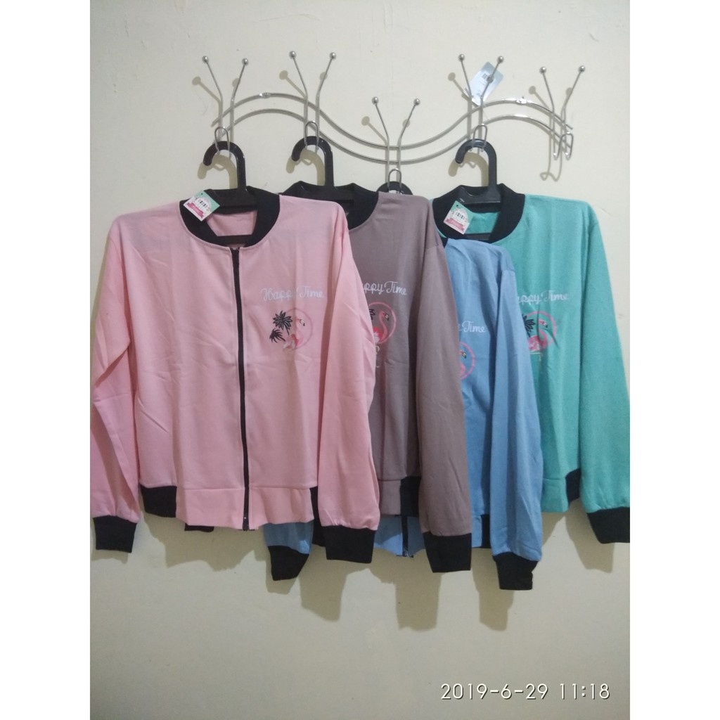 [REAL PICTURE] JAKET BABY TERRY FLAMINGO / GROSIR / KONVEKSI / TANAH ABANG / PGMTA JUAL HARGA MODAL 