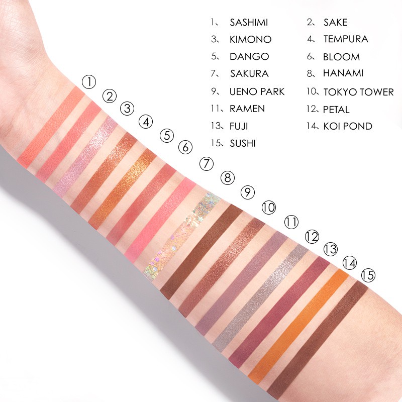 Focallure Go Travel Eyeshadow 15 Colors Eyeshadow Focallure Eyeshadow Palette Focallure Eyeshadow Palet Focallure Eyeshadow Tokyo Focallure Eyeshadow Firenze