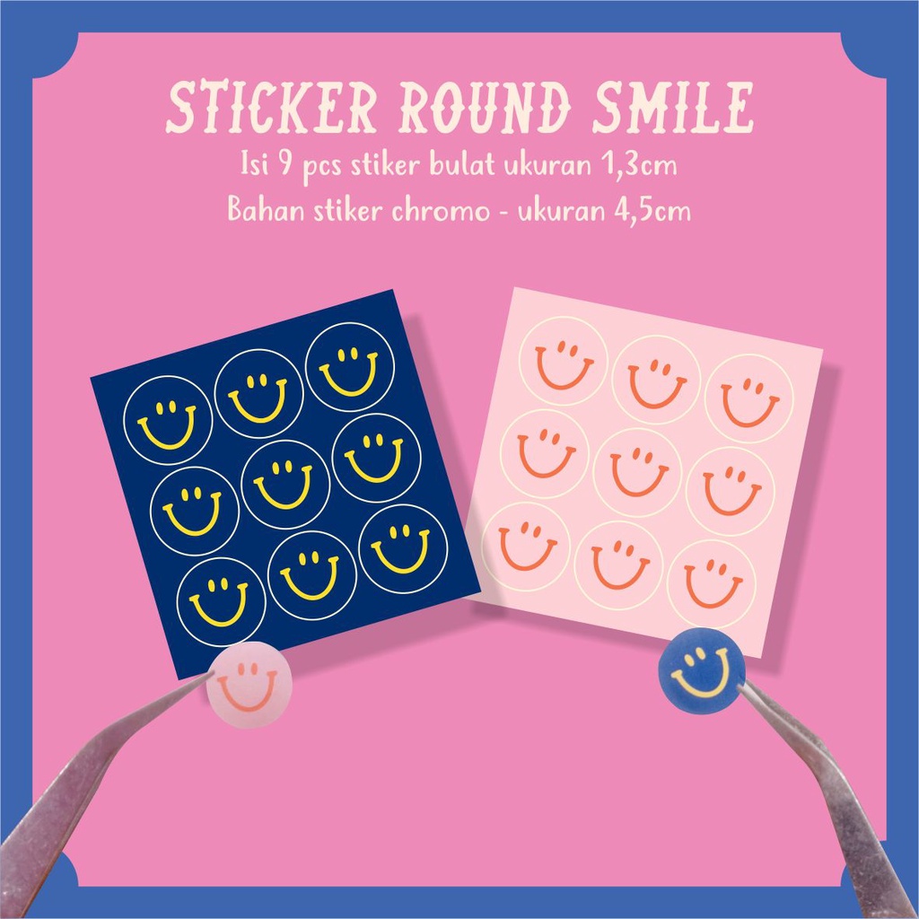 

STIKER SEGEL MINI SMILE BOX AMPLOP DECOR VINYL AESTHETIC CUTE STICKER SCRAPBOOK TEMPELAN OLSHOP DLL