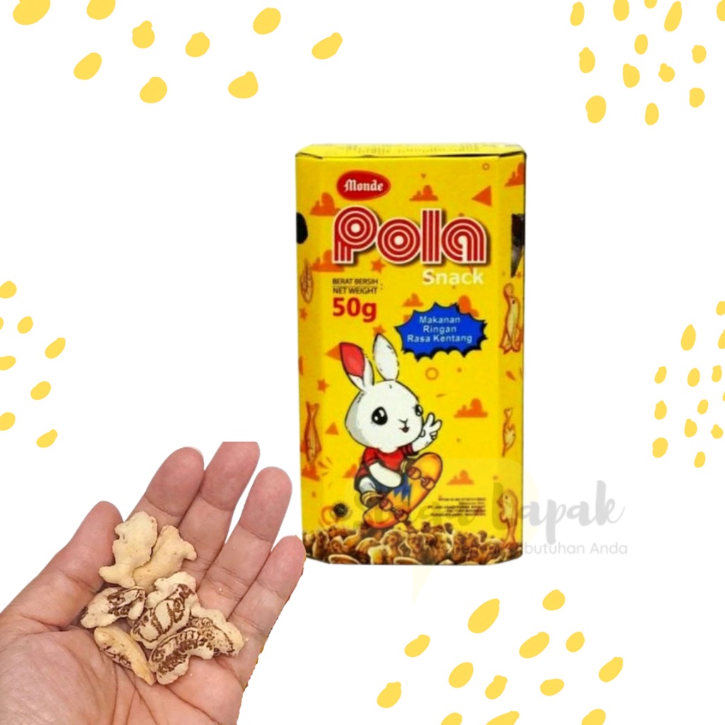 Pola Snack Monde Biskuit Rasa Kentang 50gr