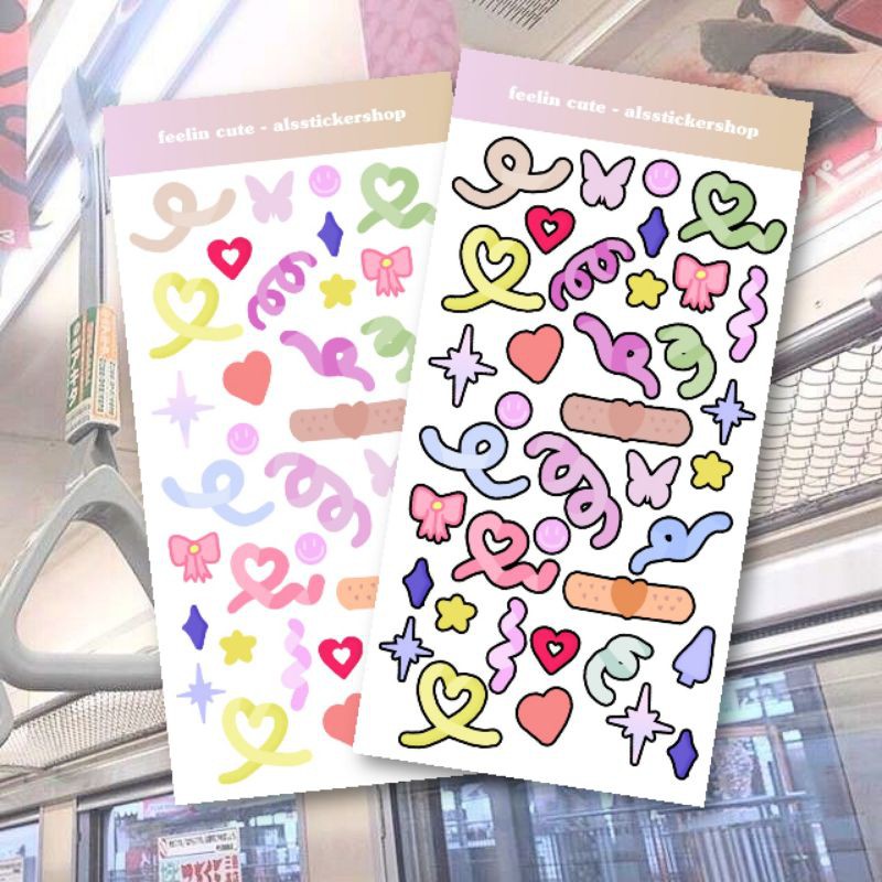 [alsstickershop] mini feelin' cute deco polco sticker