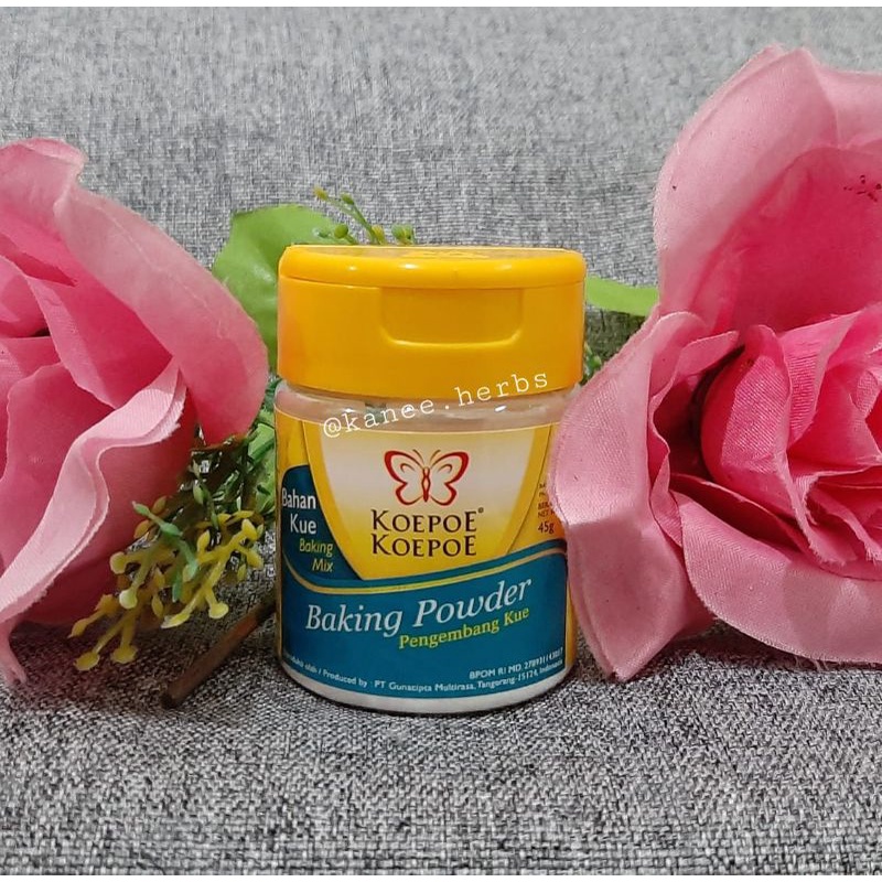 

Baking Powder / Baking Powder Koepoe-koepoe / Pengembang Kue