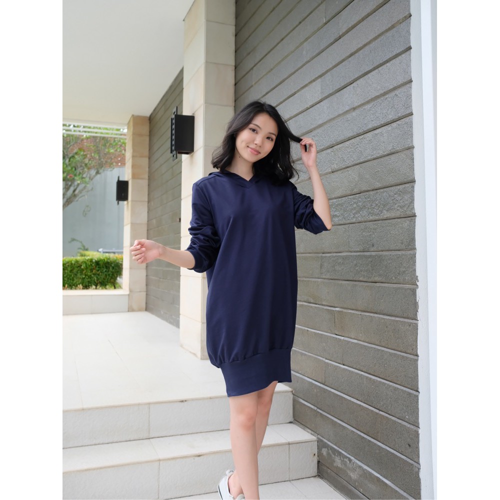 Kadaka D-0178 Dress Hoodie Tangan Panjang
