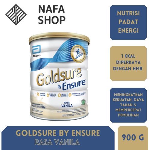 

GOLDSURE BY ENSURE 900 GRAM RASA VANILA