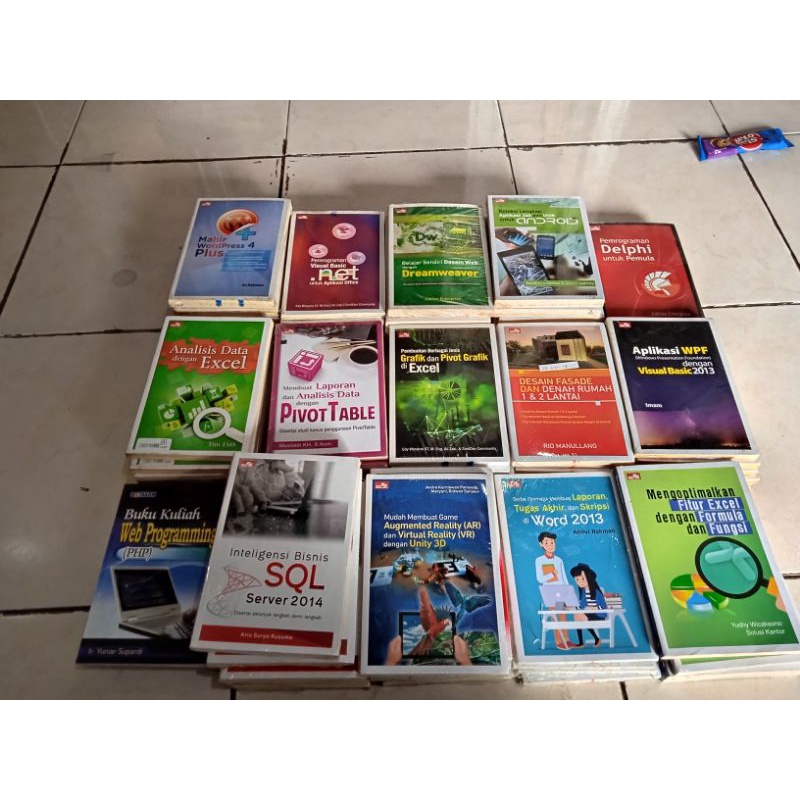 Jual BUKU KOMPUTER / PEMOGRAMAN / DESAIN / VISUAL BASIC / WORD PRESS ...