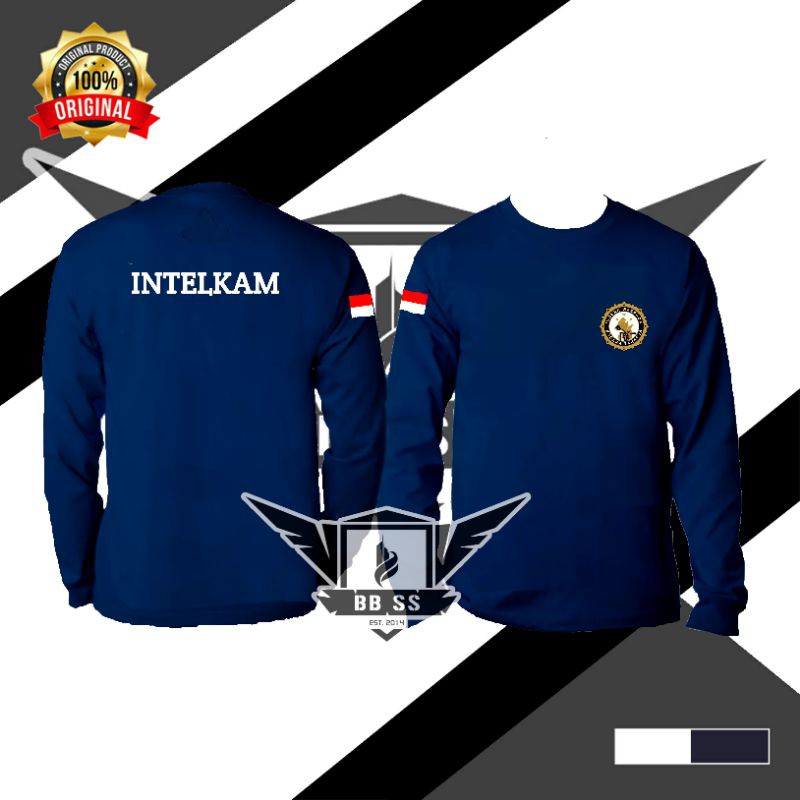 T-shrit Baju Kaos Intelkam Kaos Intelijen Keamanan