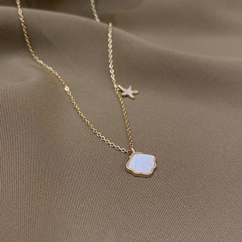 Kalung KL147 Stainless Steel / Titanium Premium Fashion Wanita Kalung unik Lucu Elegant /Deluna/ BS
