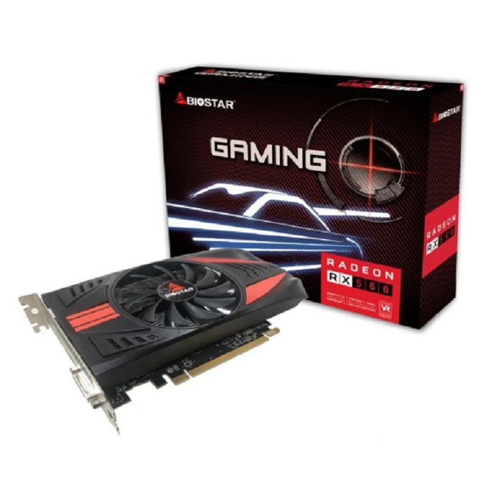 BIOSTAR Radeon RX560 4GB GDDR5 128Bit murah