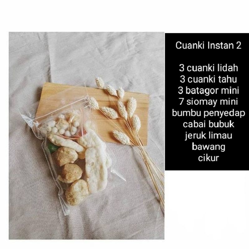 Jual Cuanki Instan 2 Boci Baso Aci Shopee Indonesia