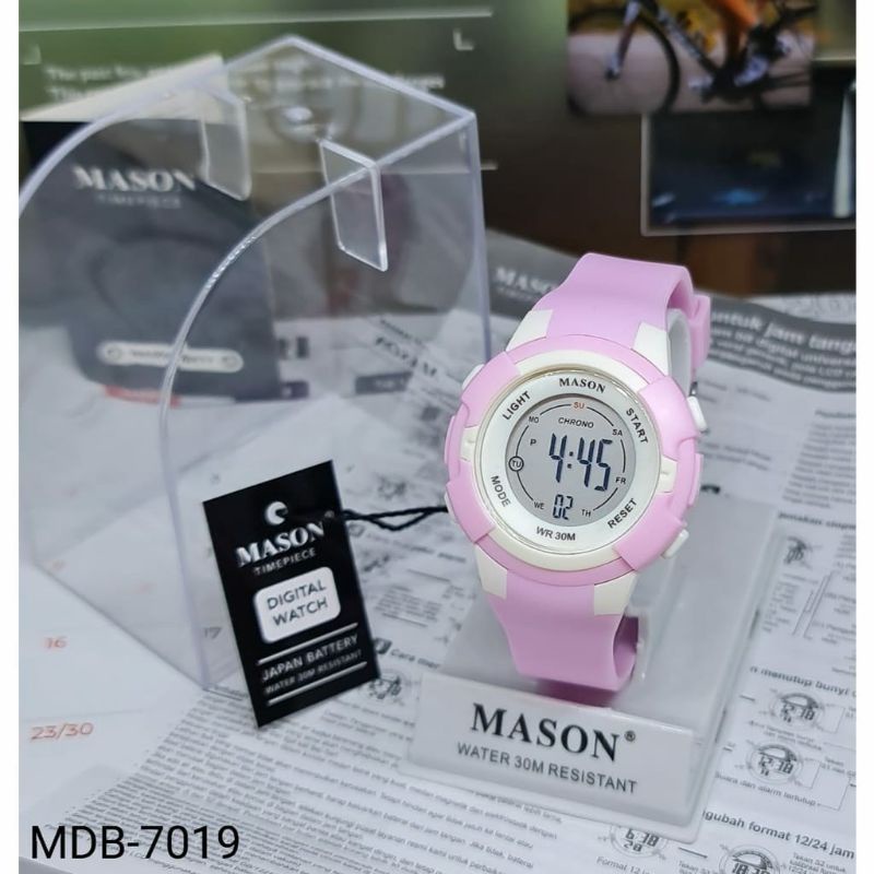 Jam Tangan Mason 7019 Original Pria Terlaris Digital Outdoor