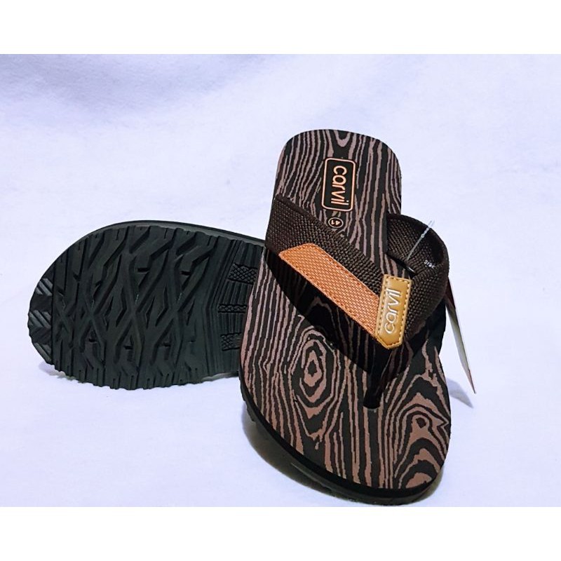 CARVIL SENJU/Sandal Carvil Terbaru/ Sandal Keren Pria/ size 38-43/carvil jepit