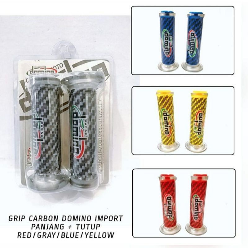 Handgrip Handfat Domino Carbon Universal Bisa buat semua motor