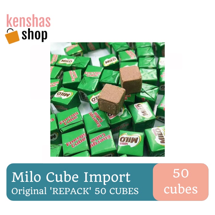 

MILO CUBE 25/50pcs IMPOR ORIGINAL REPACK READY STOCK LANGSUNG KIRIM