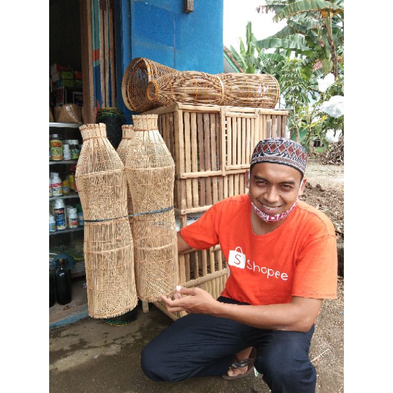WUWU PERANGKAP IKAN TRADISIONAL DARI BAMBU
