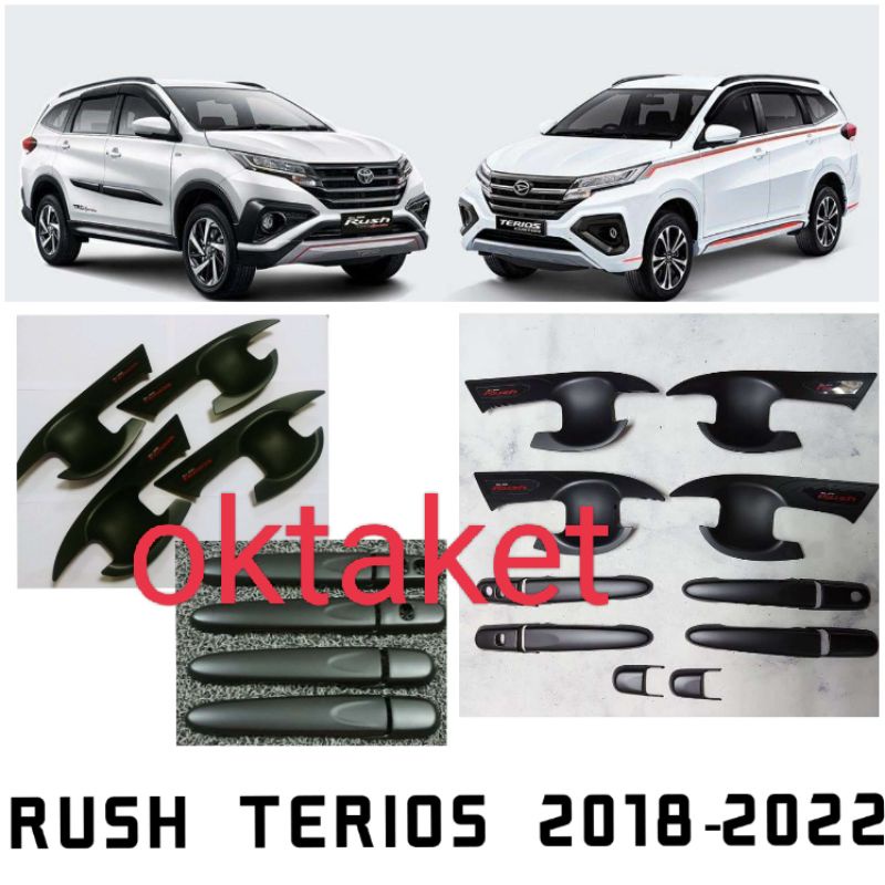 paket outer handle all new Rush Terios 2018 2021 2022 Gr Sport hitam