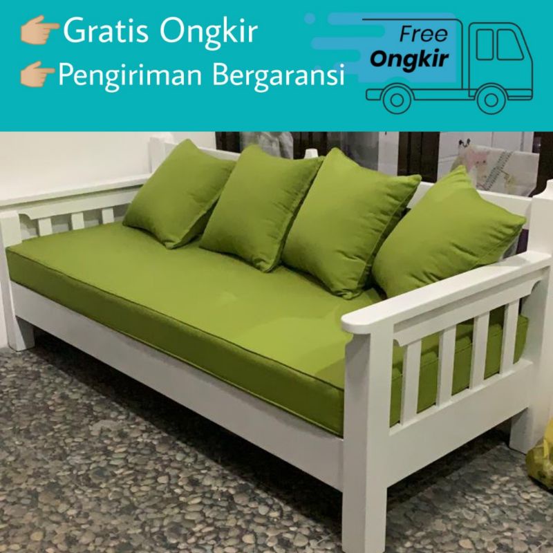 Sofa Bed Minimalis / Sofa Bed Kayu / Bale Bale Minimalis