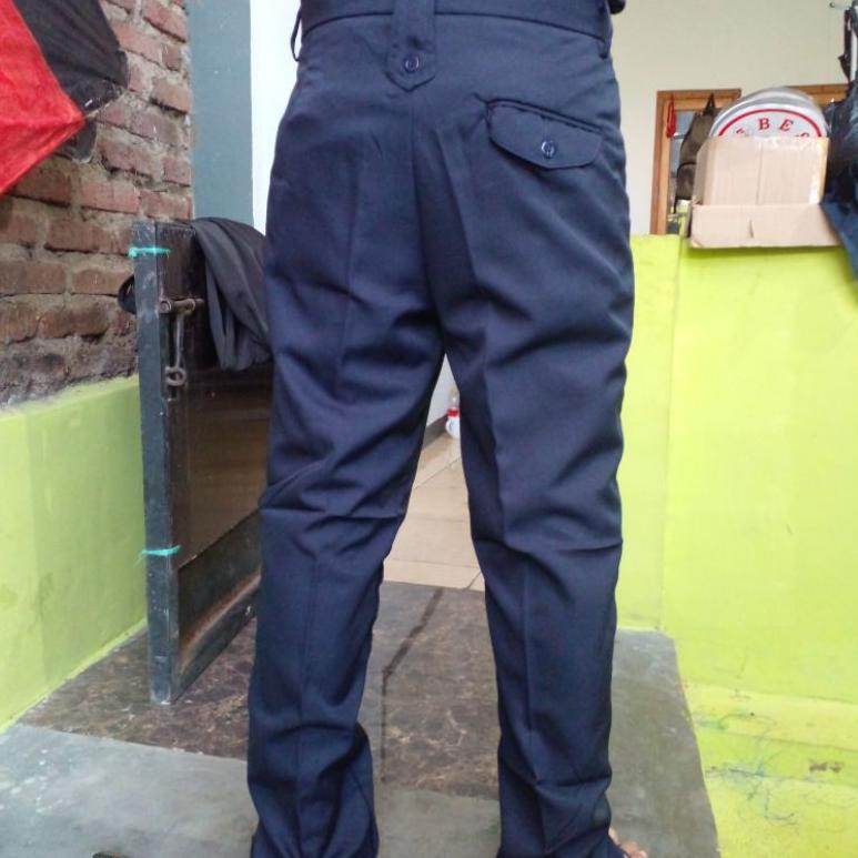 [KODE VC8RH] celana PDH warna biru navy