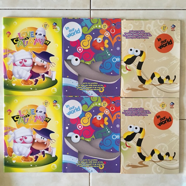 

Buku tulis SIDU ,kondisi baru ,58 lembar/6 Pcs