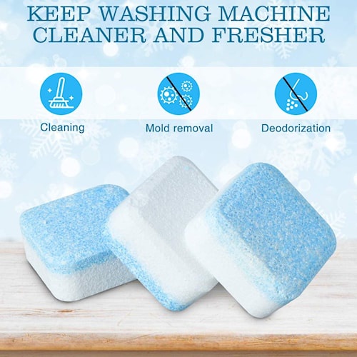 Tablet Pembersih Tabung Mesin cuci Kotor Washing Machine Cleaner Sabun Penghilang Bau Anti Bakteri