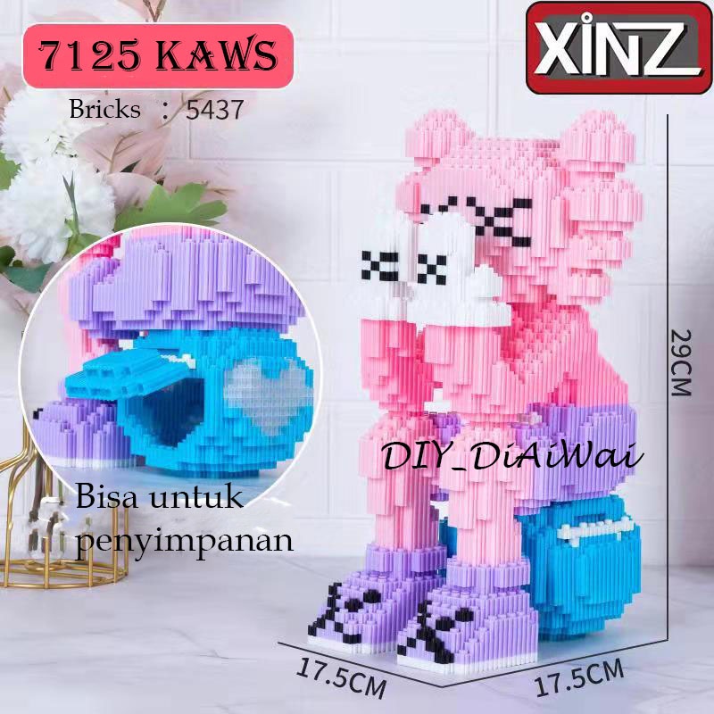 Nano Block KAWS Series | Bricks education Nano Block