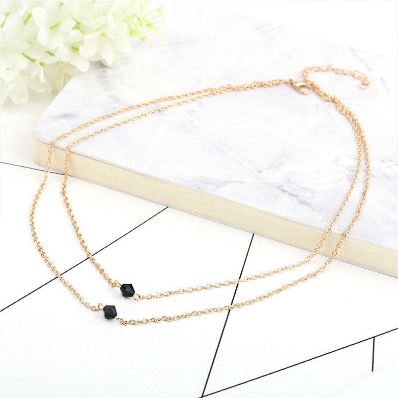 Kalung Import Korea Liontin bulet bulet kalung import style KOREA