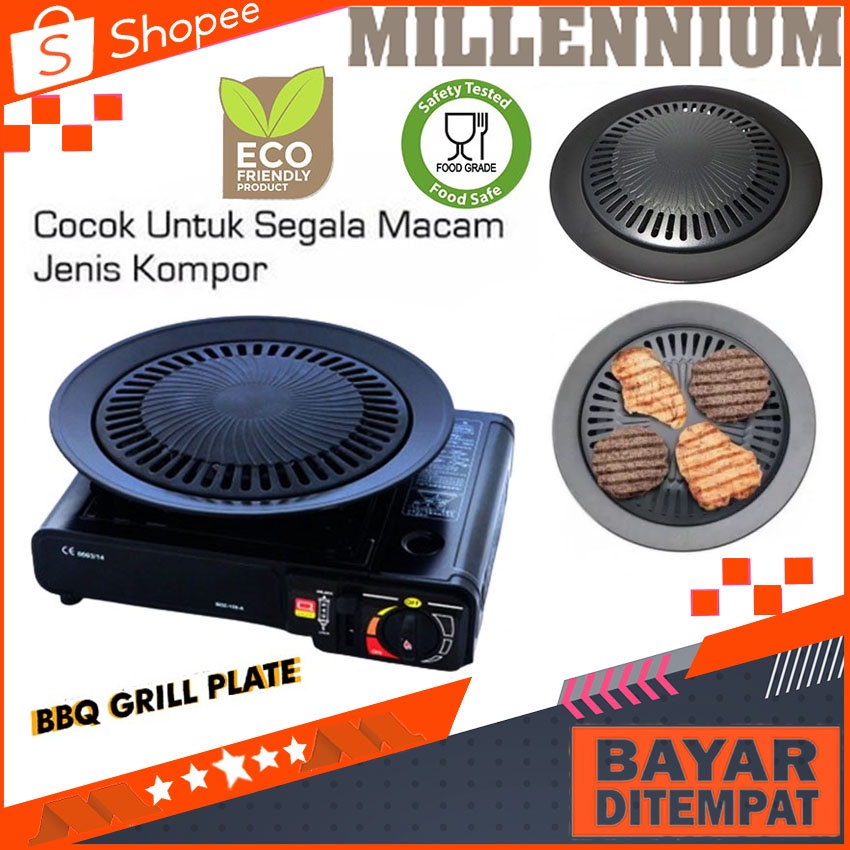 Ultra Grill Panggangan Bulat Kompor BBQ GRILL Pangganagan Bulat