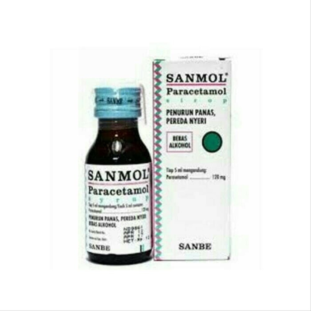 SANMOL PARACETAMOL SYRUP 60ML