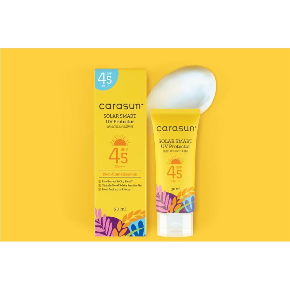 CARASUN Solar Smart UV Protector SPF 45 PA +++ 30ml