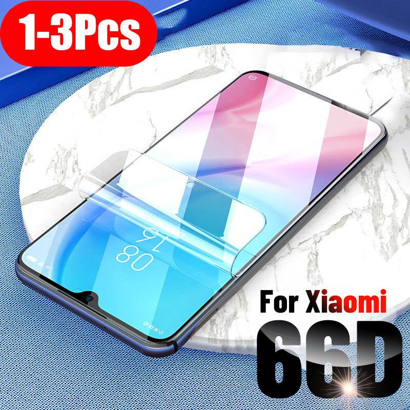 1-3Pcs Hydrogel Film For Xiaomi Mi A3 A2 Lite Screen Protector For Xiaomi Mi 8 9 Se  Soft Protective Film Mi 9T Note 10 Pro