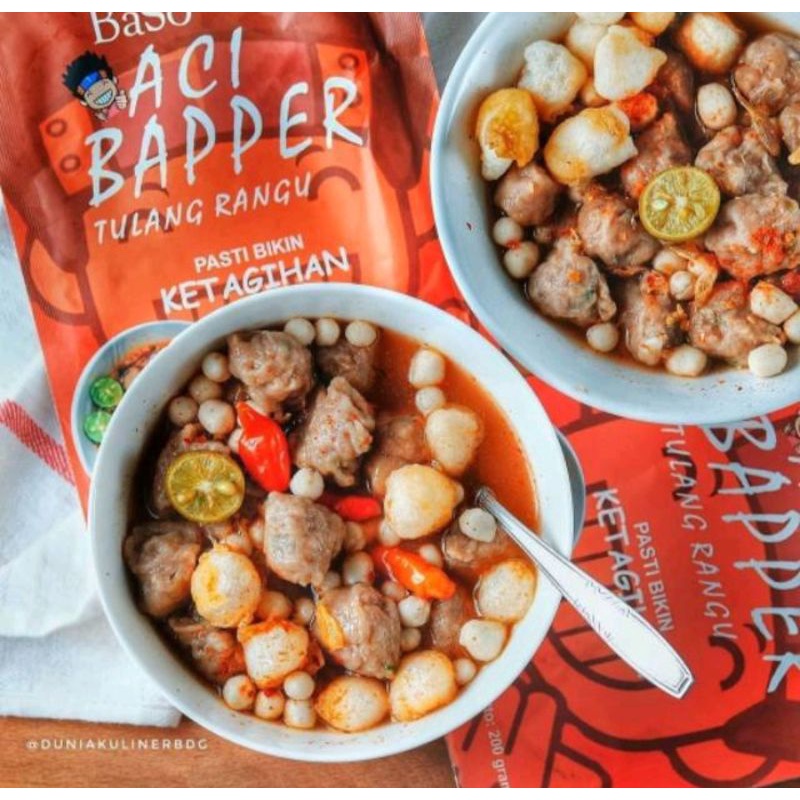 

BAKSO ACI BAPPER TULANG RANGU