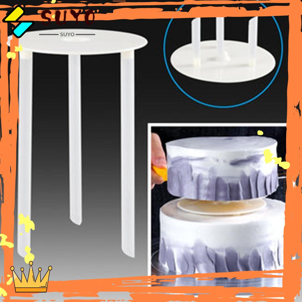 SUYOU DIY Multi-layer Cake Frame Round Dessert Support Spacer Piling Bracket Cake Stands Supplies