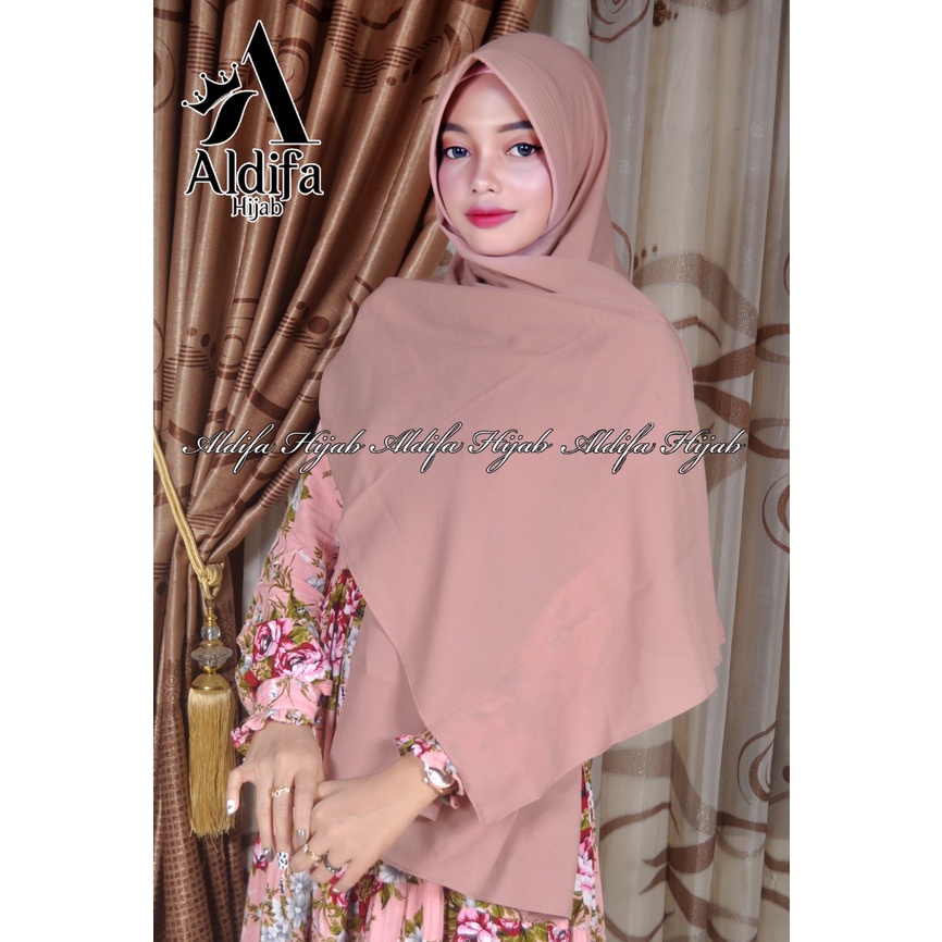 Pashmina square 180x75 cm ceruty baby doll premium  pashmina instan  shawl