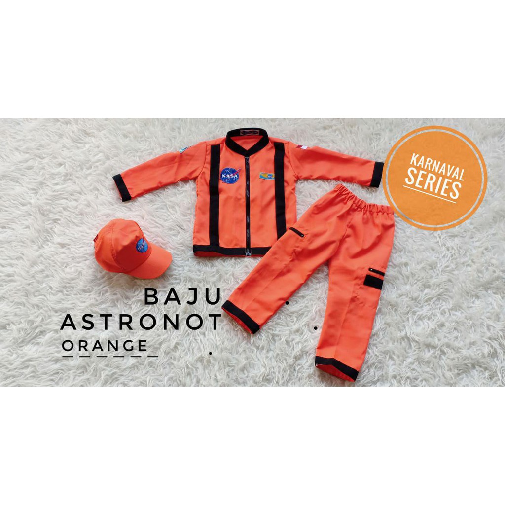 Baju Model Astronot / Baju Kostum Karnaval / Baju Kostum Carnaval / Baju Agustusan