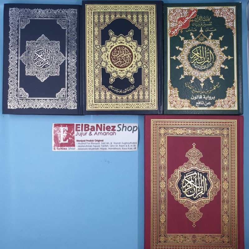 Pre Order (PO) Mushaf Riwayat Qalun An Nafi Thariq Syathibiyyah (Abu Nasyith) Original /Qolun/Qaaluu