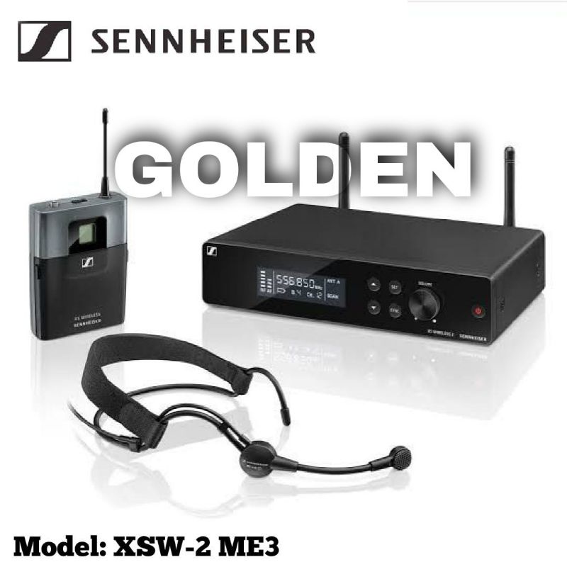 Mic Wireless Sennheiser XSW2-ME3 Original XSW 2 ME3 Headset