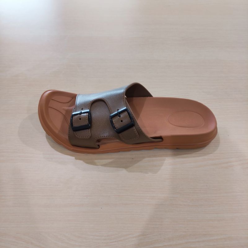 Sandal Casual Trendy slip on Pria / Sandal anti selip Selop Pria Jelly Gesper 519-2