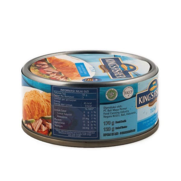 

Gg1Hh Paket 2 Pcs King'S Fisher Tuna Dalam Air Garam Tuna In Brine 170Gr s1Gkk