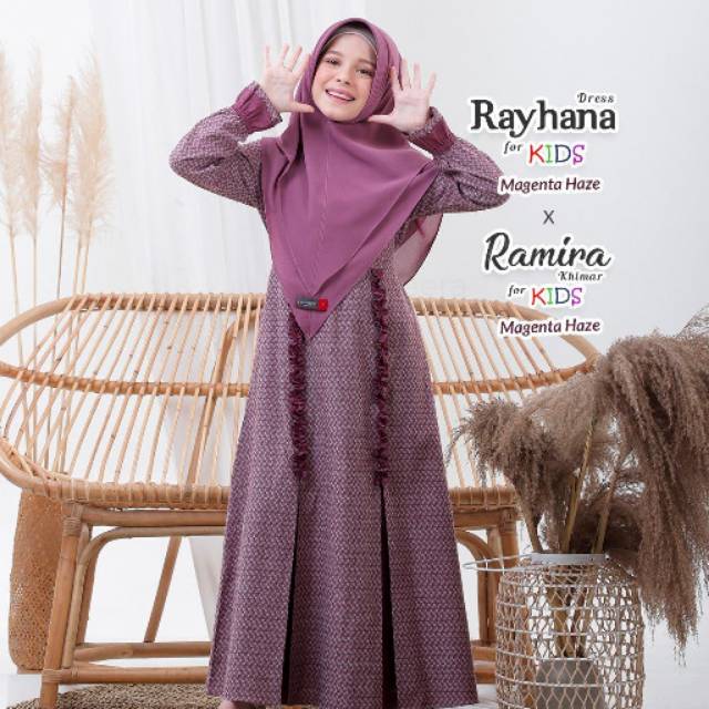 RAYHANA DRESS KIDS BY YASMEERA