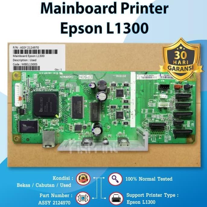 Board Epson L1300 Mainboard Printer L1300 Logic Board L-1300 Original Original