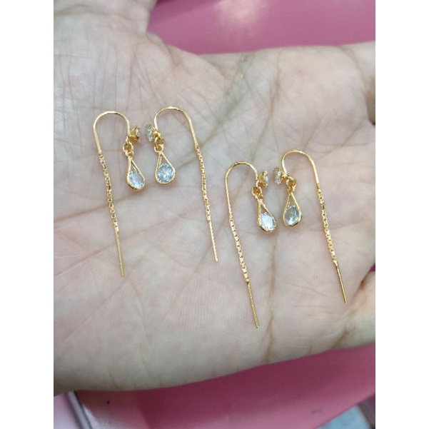 ANTING JURAI DEWASA PERAK 925 LAPIS MAS 24K