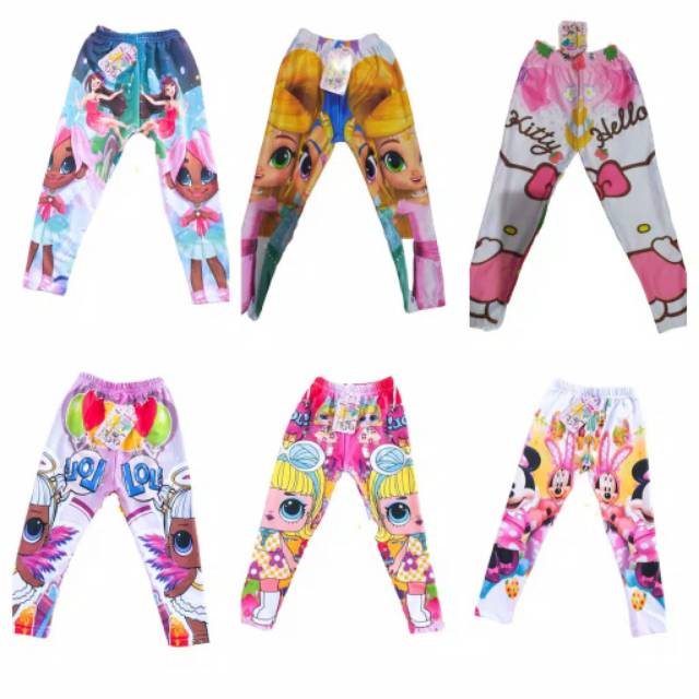 LEGGING FULLFRINT ANAK 1-5THN GROSIR TERMURAH