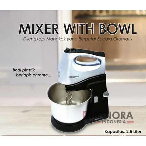 MIXER WITH BOWL SIGNORA